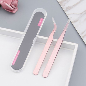 Pinzas de pestañas de volumen de etiqueta privada de diseño personalizado Eleve sus pinzas de pestañas de juego de belleza - Product Image 3