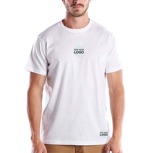 T-shirts en gros coupe ajustée 100 % coton ou en mélange de polyester/coton/raion - Product Image 1