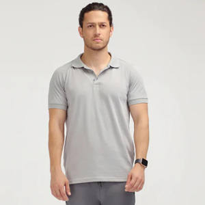 2024 superventas Casual de manga corta para Polos tela de punto bordada de alta calidad MOQ bajo y precio bajo para 2025 - Product Image 6