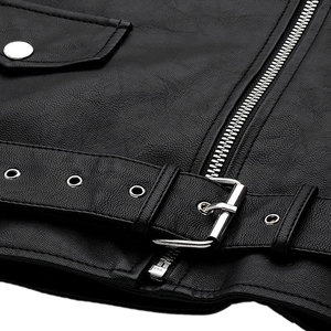 Chaqueta de cuero ligera personalizada para mujer, chaquetas de cuero de vaca a la moda para Otoño e Invierno para mujer - Product Image 5