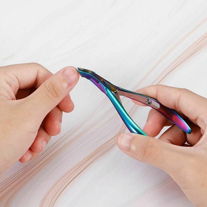 Cortaúñas de precisión 3PRO profesional de acero inoxidable para manicura, uñas y cuidado Personal - Product Image 5