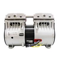 Pompa Vakum Piston Bebas Oli AC 110V/220V UN-90V 680mmHg 90LPM Pompa Vakum Senyap untuk Peralatan Otomasi Industri