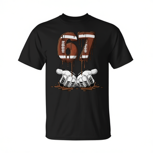 Camiseta con Memes de Fútbol 67, Diseño Six Seven 6 7 Drip, Ropa Promocional para Aficionados al Deporte - Product Image 2