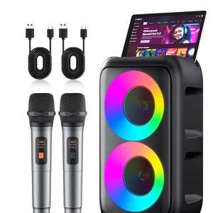 Altavoz Inalámbrico Portátil PARTYBOX ULTIMATE Certificado con Efectos de Iluminación, 2 Micrófonos Inalámbricos, Garantía de 10 Años, Hecho en EE. UU. - Product Image 1