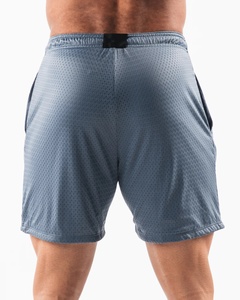 Short en maille de coton personnalisé pour hommes Short de plage solide Design pour l'entraînement Fitness Gym Basketball Vêtements de sport athlétiques et décontractés - Product Image 4