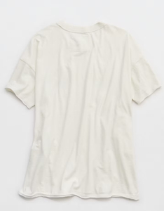 เสื้อยืดโอเวอร์ไซส์ทรงหลวมผ้าฝ้ายสไตล์ลำลองสำหรับผู้ชายและผู้หญิง - Product Image 3