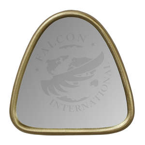 Trending Aluminium Frame <b>Round</b> <b>Wall</b> <b>Mirror</b> Gold Plated Luxury Modern Decor 6mm Thick Durable Home Decor - Product Image 6