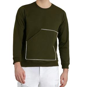 Sweat-shirts pour hommes en coton 100% avec logo personnalisé 2026, tissu polaire imprimé sur mesure, couleur personnalisée, vêtements d'automne - Product Image 2