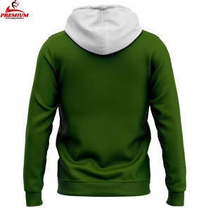Sweat-shirts à fermeture éclair pour hommes de qualité supérieure, en polyester et coton, respirants, coupe-vent, en polaire, vêtements de rue, logo personnalisé, vêtements d'hiver - Product Image 2