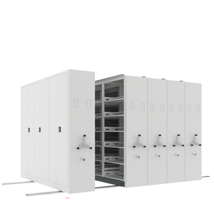 Stockage compact en métal de capacité de chargement élevée rayonnant l'armoire de stockage mobile d'archives - Product Image 1