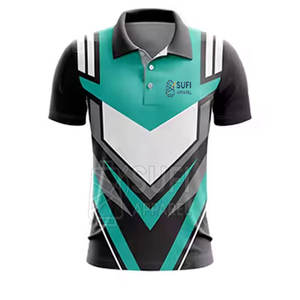 Uniforme de Cricket de Bajo MOQ, 100% Poliéster de Alta Calidad, Talla Personalizada, Ecológico, Ligero, Transpirable, Colores Personalizados - Product Image 3