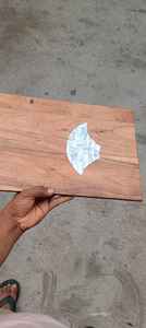 Plateaux de service en bois de qualité supérieure avec incrustation de vadrouille Plateaux de dessert et de chocolat élégants pour les cadeaux de l'Aïd Moubarak et du Ramadan - Product Image 4