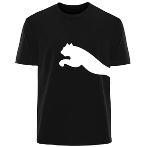 Camiseta de verano con letras simples para hombre, 100% de algodón, cómoda, transpirable, informal, a la moda, ropa de calle para exteriores para hombre - Product Image 1