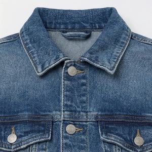 Veste en jean sur mesure pour femme, manches longues, automne-hiver, coton respirant, design uni, élégante, manteau tendance, haute qualité - Product Image 4