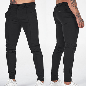 Pantalons de survêtement légers pour hommes de qualité supérieure pantalons décontractés de Fitness à séchage rapide personnalisables pour la course à pied et le jogging - Product Image 4