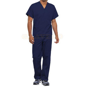 Fabricante de fábrica Nueva llegada Uniforme médico Color sólido Precio bajo Uniforme médico - Product Image 1