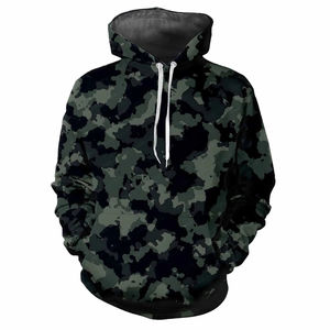 OEM Venta al por mayor personalizado Unisex Soft Shell Camo sudaderas con capucha de secado rápido transpirable Material Cordura caza árbol patrón Sudadera con capucha - Product Image 1