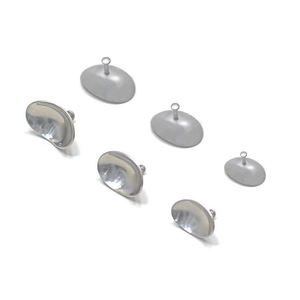 Instrumentos quirúrgicos Escudo ocular corneal de acero inoxidable para seguridad ocular láser Producto recién llegado Escudo ocular - Product Image 1