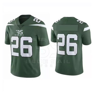 Maillot de football haute performance pour équipes avec tissu anti-humidité Maillot de football américain durable - Product Image 1