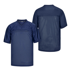 New Unisex American <b>Football</b> Jersey Heat-Transfer Printed 100% Polyester Lightweight Blank Style <b>White</b> <b>Black</b> Green Yellow Blue - Product Image 4
