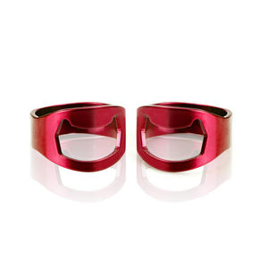 Abridor de botellas de Metal con acabado dorado puro pulido brillante, equipo de tiendas de cerveza con forma plana para uso en la cocina - Product Image 3