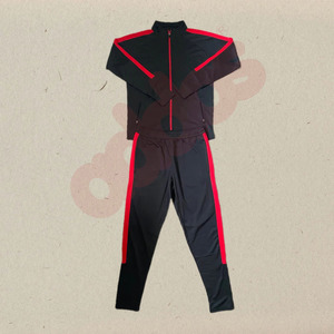 Ropa deportiva Gym Fitness Fleece Training Chándales Hombres Conjunto de dos piezas Chándal Jogging Traje Cremallera Chándal - Product Image 1