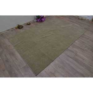 พรมวินเทจสไตล์ตุรกี ขนาด 5.2x7.6 ฟุต สีเบจ-น้ำตาล ลายต้นไม้และพืช - Product Image 3