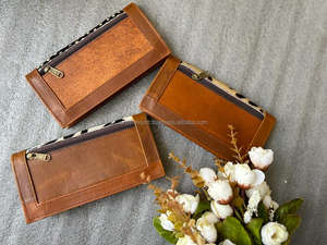 Portefeuille en cuir de vachette multi-usages pochette coques de téléphone cheveux sur cacher carte d'embrayage portefeuilles occidentaux pour femmes - Product Image 5