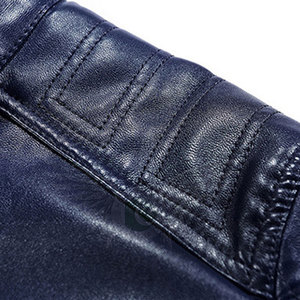 Veste en cuir pour hommes coupe ajustée de haute qualité personnalisée nouvelle arrivée veste d'hiver de meilleure qualité fourrure directement fabricant - Product Image 5