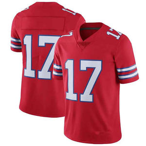 Camiseta de fútbol americano bordada con tira sublimada personalizada, ropa de fútbol para hombre y Deportes de fútbol, camiseta impresa OEM - Product Image 1