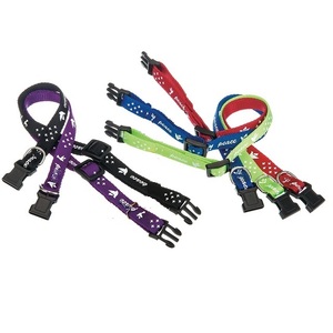 Bonitos collares de nailon con hebilla de plástico ajustable para mascotas, collar de perro con correas al por mayor - Product Image 1