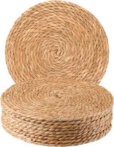 American Style Round Shape Handmade Rattan Coaster in <b>Table</b> Coaster for <b>Dinner</b> Home Decor Accessories - Product Image 4
