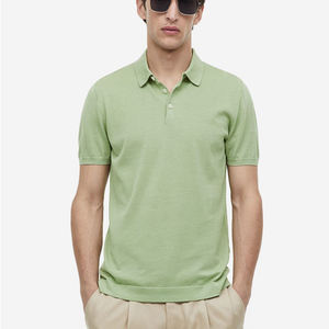 Polo personalizado de alta calidad para hombre, marca personalizada, venta al por mayor, ajustado, 100% algodón, de Golf Polo, camisetas para hombre - Product Image 1