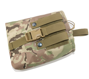 Bolsa de sistema Molle Bolsa de descarga de doble cremallera Bolsillo de malla elástica Bolsa de malla de bolsillo delantero - Product Image 3