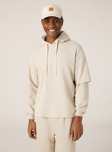 Conjunto de Sudadera con Capucha y Pantalones Cortos Casuales de Verano para Hombre, 100% Algodón Transpirable, Opciones OEM y ODM, Conjuntos Combinados a la Moda - Product Image 2