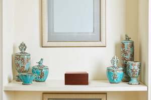 Urnas de cremación de madera decorativas para cenizas de personas, nuevo diseño único y clásico de alta calidad, hechas en la india, venta al por mayor, 2023 - Product Image 4