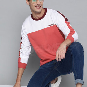 Sudadera de cuello redondo para hombre, ropa de calle personalizada de nuevo estilo, sudadera lisa de diseño único - Product Image 6