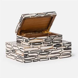 Caja de regalo de lujo con caja de joyería de moda para mujer pulida caja de hueso de cuerno por Tayyab Handicraft DE LA India - Product Image 5