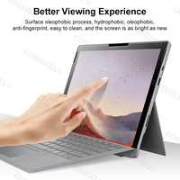 Protection d'écran anti-reflet OEM/ODM AR, film PET anti-rayures pour Surface Pro 4/5/6/7, utilisé pour tablette PC