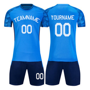 2025 diseños y logotipos personalizados Conjunto de fútbol para adultos y niños Entrenamiento de fútbol para hombres Poliéster transpirable Nuevo kit completo de fútbol - Product Image 5