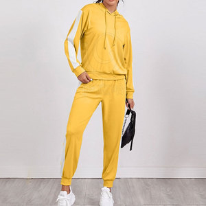 2025 meilleure qualité à la mode vêtements décontractés femmes survêtement pour adultes manches longues femmes survêtement - Product Image 3