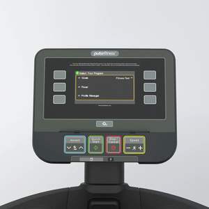 Pulse Fitness pour entraînement à faible impact, console à 7 touches tactiles, écran LCD, pliable, 20-25 km/h - Product Image 3