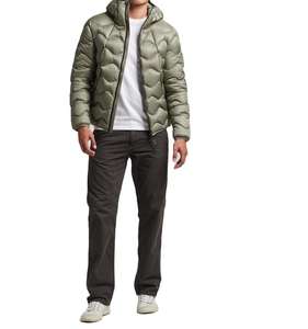 2025 nueva llegada fabricantes burbuja personalizada más gruesa Puffer burbuja chaqueta con cremallera acolchada chaqueta de invierno - Product Image 4