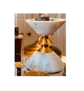 สแตนเลสสีทองกระถางธูป/เตา Bakhoor สำหรับตกแต่งบ้าน - Product Image 3