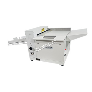 Machine à plier et perforer le papier numérique automatique électrique de taille A3 330 mm 350A Cartons en bois Haute vitesse 3000 feuilles/heure 2 mm - Product Image 2