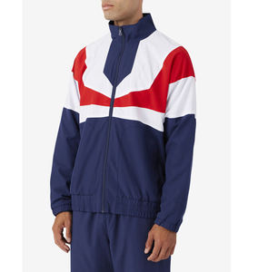 Ventes en gros OEM, vestes d'été fines personnalisées pour l'extérieur, vestes coupe-vent à capuche pour hommes, tissu froissé - Product Image 4