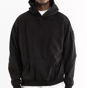 Sweats à capuche pour hommes de haute qualité en polaire d'hiver respirant à séchage rapide avec poche personnalisée - Product Image 5