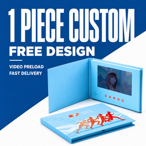 Écran LCD vidéo de 7 pouces sur mesure avec impression couleur pour comptoir de vente au détail et marketing d'entreprise - Product Image 1
