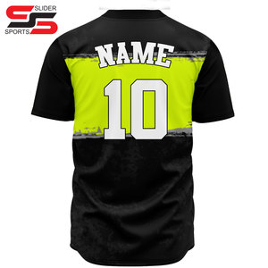 Sublimación Impresión en blanco a pedido Camisetas de béisbol para mujer Uniforme de Softbol - Product Image 2