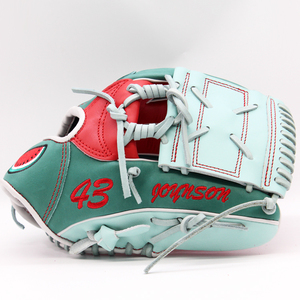 Accessori da Baseball: Guanto da Lanciatore in Pelle Bovina USA Verde Menta, Marca Rawlings, per Giocatori Adulti e Giovani, Disponibile all'Ingrosso - Product Image 2